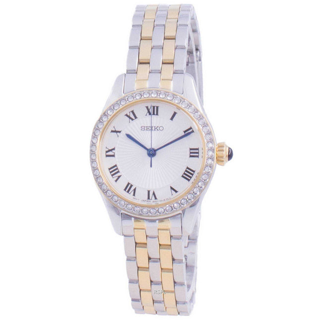 Seiko Discover More Diamond Accents Quartz SUR336 SUR336P1 SUR336P Womens Watch
