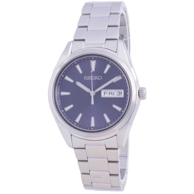 Seiko Blue Dial Quartz SUR347 SUR347P1 SUR347P 100M Mens Watch