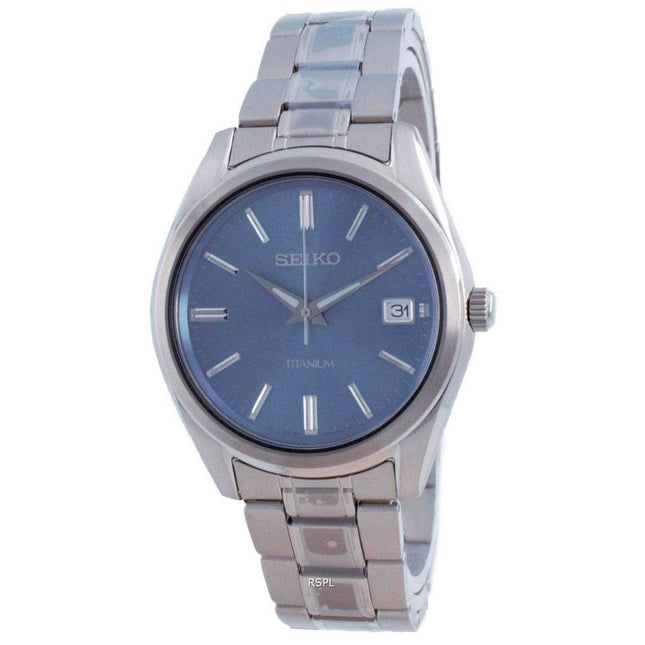 Seiko Discover More Titanium Quartz SUR371 SUR371P1 SUR371P 100M Men's Watch
