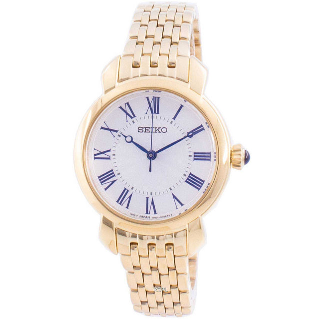 Seiko Discover More White Dial Quartz SUR626 SUR626P1 SUR626P Women's Watch
