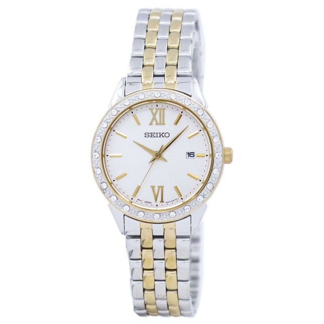 Refurbished Seiko Quartz Diamond Accents SUR690 SUR690P1 SUR690P Women's Watch