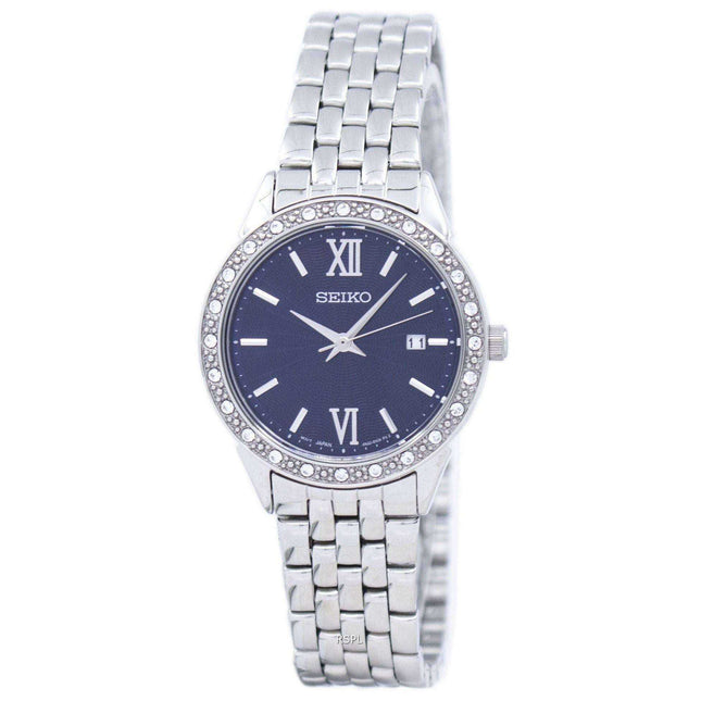 Seiko Quartz Diamond Accent SUR691 SUR691P1 SUR691P Women's Watch