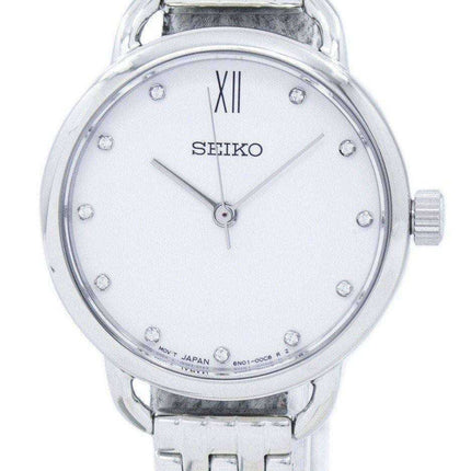 Seiko Analog Quartz Diamond Accent SUR697 SUR697P1 SUR697P Women's Watch