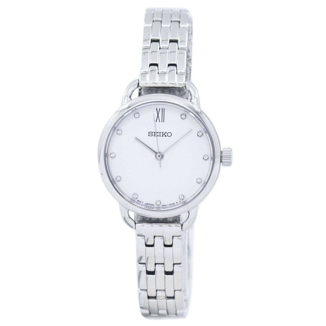 Seiko Analog Quartz Diamond Accent SUR697 SUR697P1 SUR697P Women's Watch