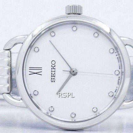 Seiko Analog Quartz Diamond Accent SUR697 SUR697P1 SUR697P Women's Watch