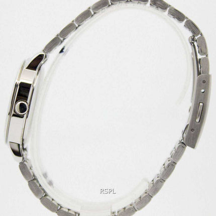 Seiko Quartz Stainless Steel Black Dial SUR827P1 SUR827P Womens Watch