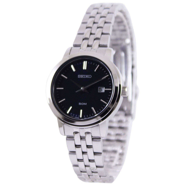 Seiko Quartz Navy Blue Dial SUR829P1 SUR829P Womens Watch