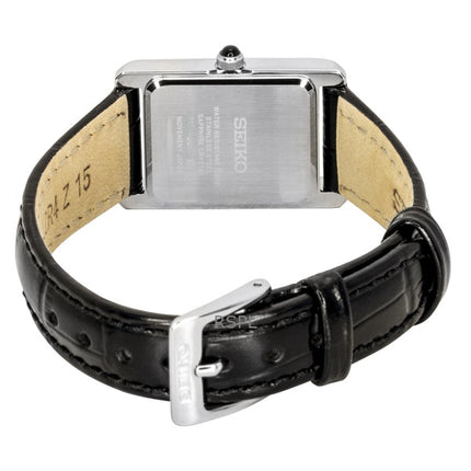 Seiko Classic Leather Strap White Dial Quartz SWR107P1 Women's Watch