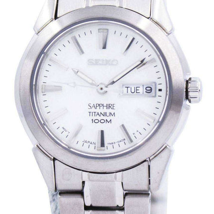 Seiko Sapphire Titanium Quartz SXA111 SXA111P1 SXA111P Womens Watch