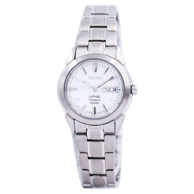 Seiko Sapphire Titanium Quartz SXA111 SXA111P1 SXA111P Womens Watch