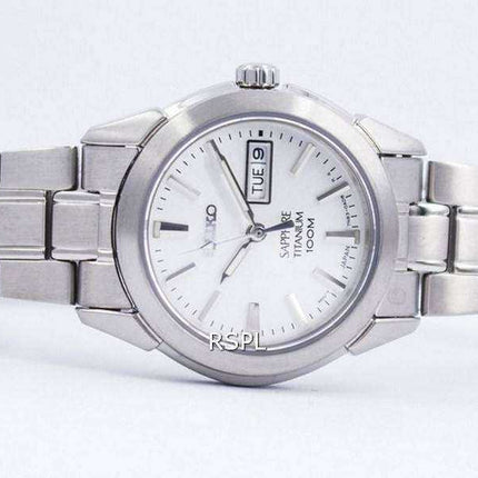 Seiko Sapphire Titanium Quartz SXA111 SXA111P1 SXA111P Womens Watch