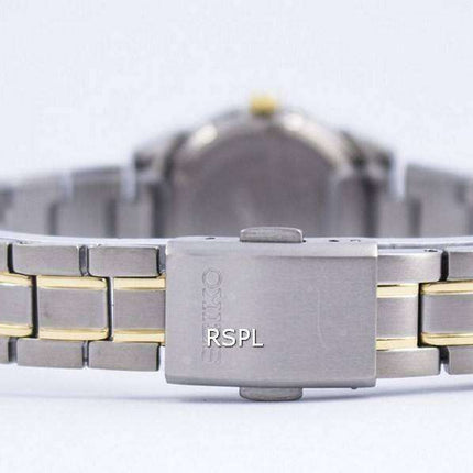 Refurbished Seiko Sapphire Titanium Quartz 100M SXA115 SXA115P1 SXA115P Women's Watch