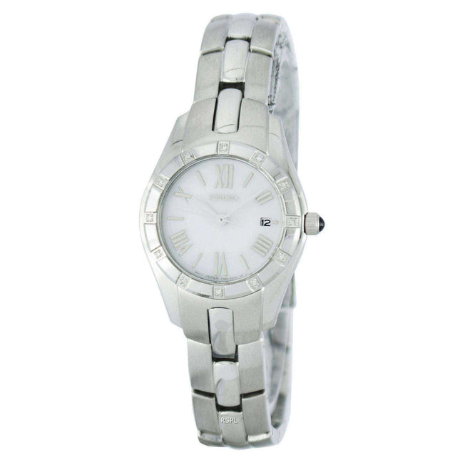 Seiko Quartz Diamond Accent SXDB53 SXDB53P1 SXDB53P Women's Watch
