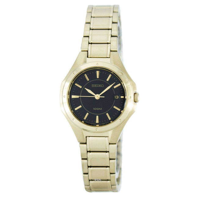 Seiko Quartz 100M SXDE18 SXDE18P1 SXDE18P Women's Watch