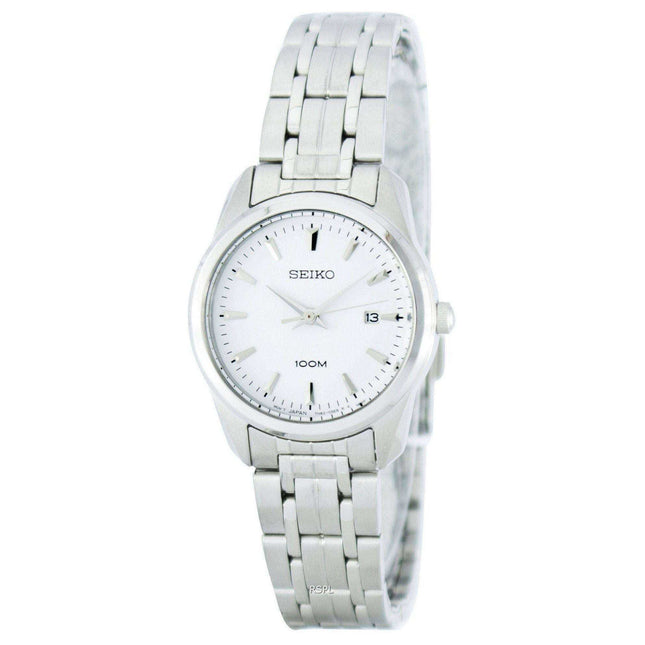 Seiko Quartz 100M SXDE61 SXDE61P1 SXDE61P Women's Watch