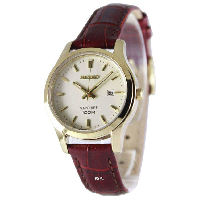 Seiko Sapphire Quartz 100M SXDG66P1 SXDG66P Women's Watch