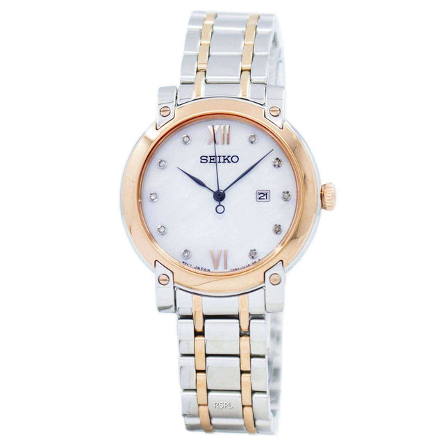 Seiko Quartz Crystals SXDG86 SXDG86P1 SXDG86P Women's Watch