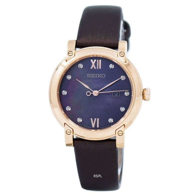 Seiko Quartz Crystals SXDG88 SXDG88P1 SXDG88P Women's Watch