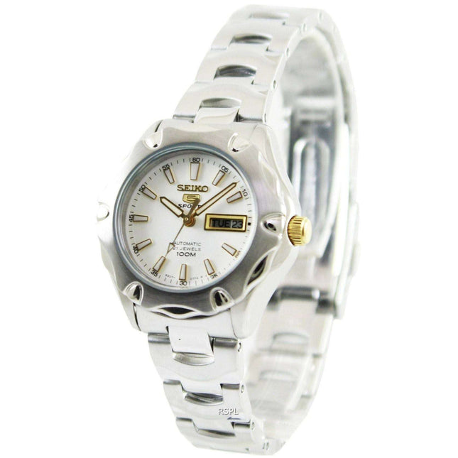 Seiko 5 Sports Automatic 21 Jewels SYMJ45K1 SYMJ45K Womens Watch