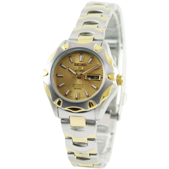 Seiko 5 Sports Automatic 21 Jewels 100M SYMJ46K1 SYMJ46K Womens Watch