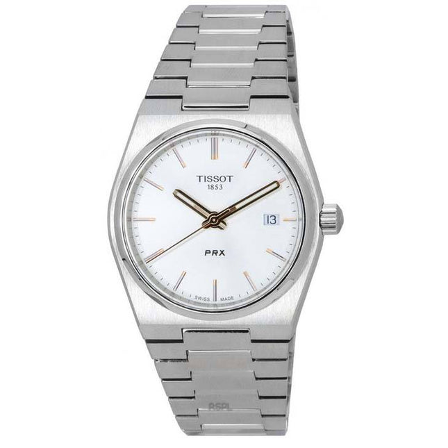 Tissot PRX T-Classic Stainless Steel Silver Dial Quartz T137.210.11.031.00 T1372101103100 100M Unisex Watch