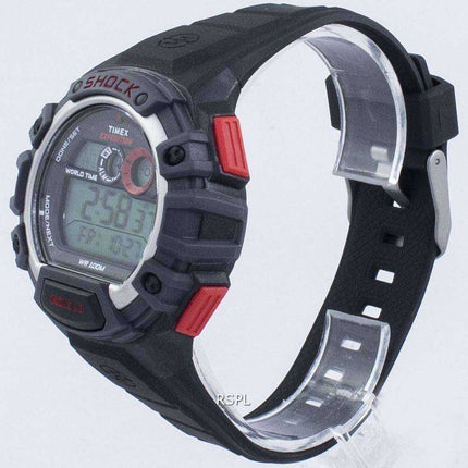 Timex Expedition Global Shock World Time Alarm Indiglo Digital T49973 Men's Watch