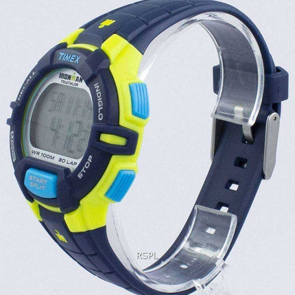 Timex Sports Ironman Triathlon Rugged 30 Lap Indiglo Digital T5K814 Men's Watch