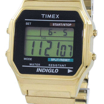 Timex Classic Indiglo Chronograph Alarm Digital T78677 Men's Watch