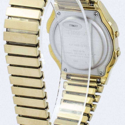 Timex Classic Indiglo Chronograph Alarm Digital T78677 Men's Watch