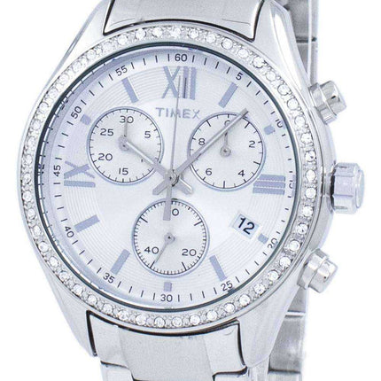 Timex Miami Chronograph Quartz Diamond Accent TW2P66800 Women's Watch