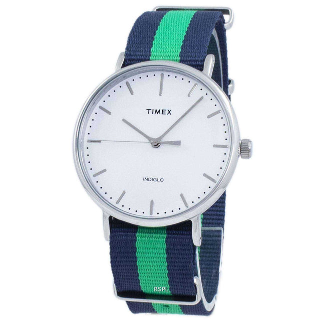 Timex Weekender Fairfield Indiglo Quartz TW2P90800 Unisex Watch