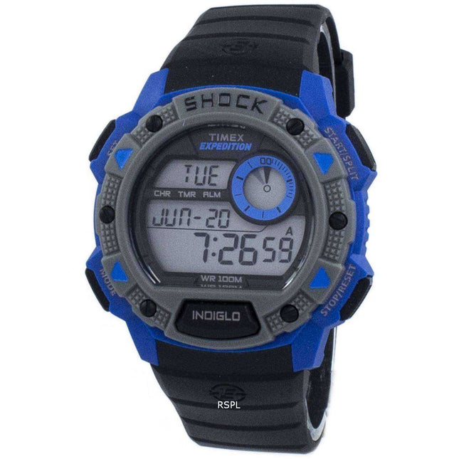 Timex Expedition Base Shock Indiglo Digital TW4B00700 Men's Watch