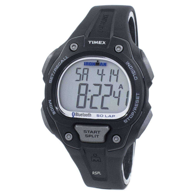 Timex Sports Ironman Datalink Bluetooth Indiglo Digital TW5K86500 Men's Watch