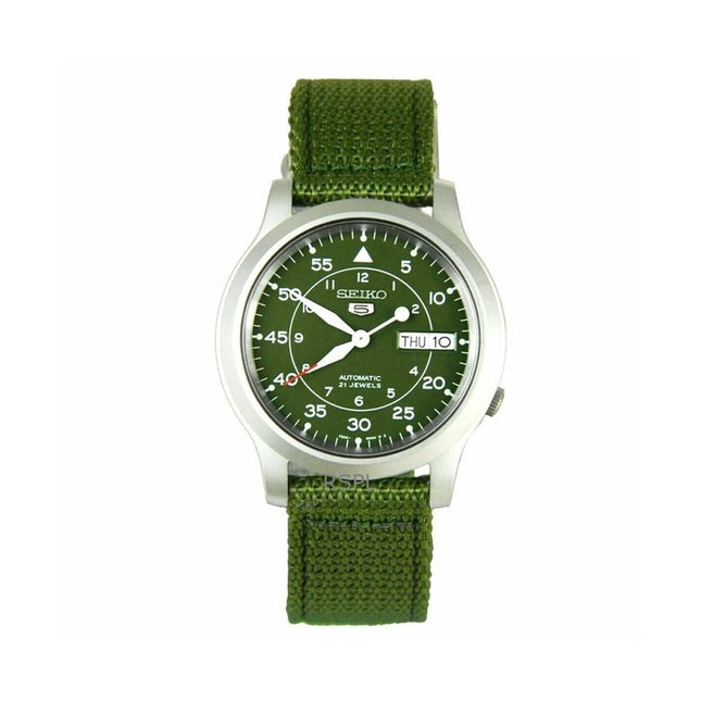 Refurbished Seiko 5 Military Green Dial Automatic SNK805K2 Men's Watch