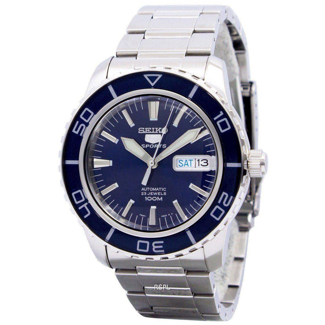 Refurbished Seiko Automatic Sports SNZH53 SNZH53K1 SNZH53K 100M Men's Watch