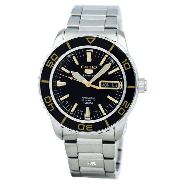 Refurbished Seiko Automatic Sports Japan Made SNZH57 SNZH57J1 SNZH57J 100M Mens Watch