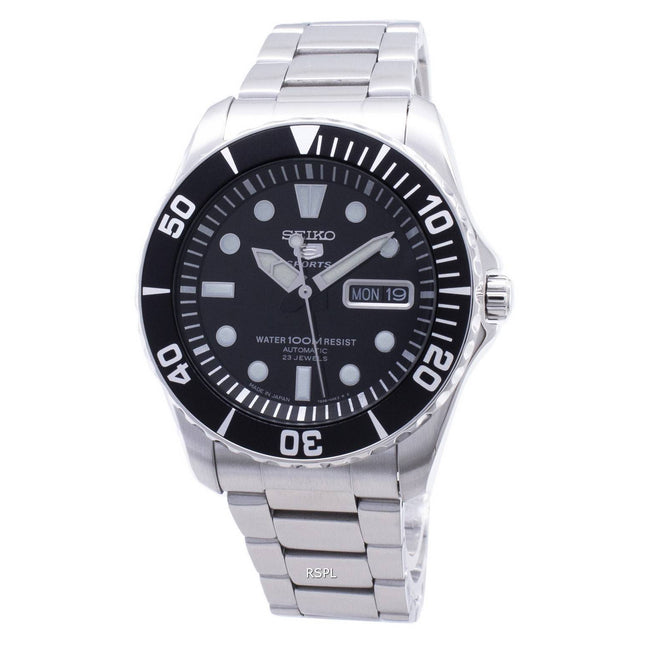 Refurbished Seiko 5 Sports Japan Made Automatic SNZF17 SNZF17J1 SNZF17J 100M Men's Watch
