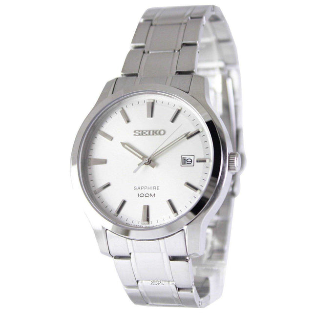 Refurbished Seiko Neo Classic Quartz Sapphire SGEH39 SGEH39P1 SGEH39P 100M Men's Watch