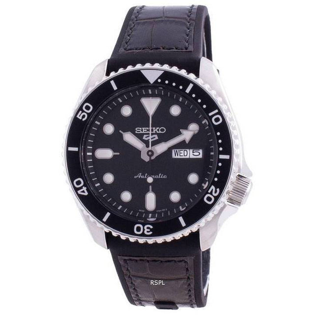 Refurbished Seiko 5 Sports Black Dial Automatic SRPD55K2 100M Men's Watch