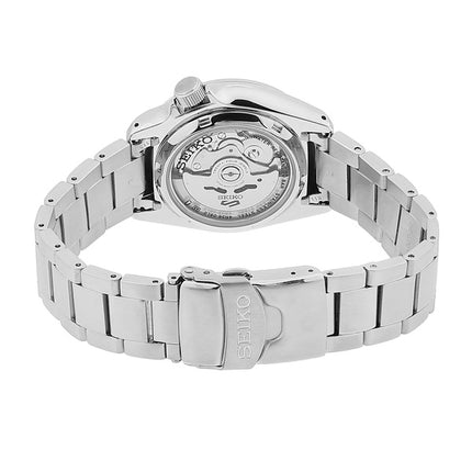 Refurbished Seiko 5 Sports Stainless Steel Black Dial Automatic SRPE57K1 100M Men's Watch