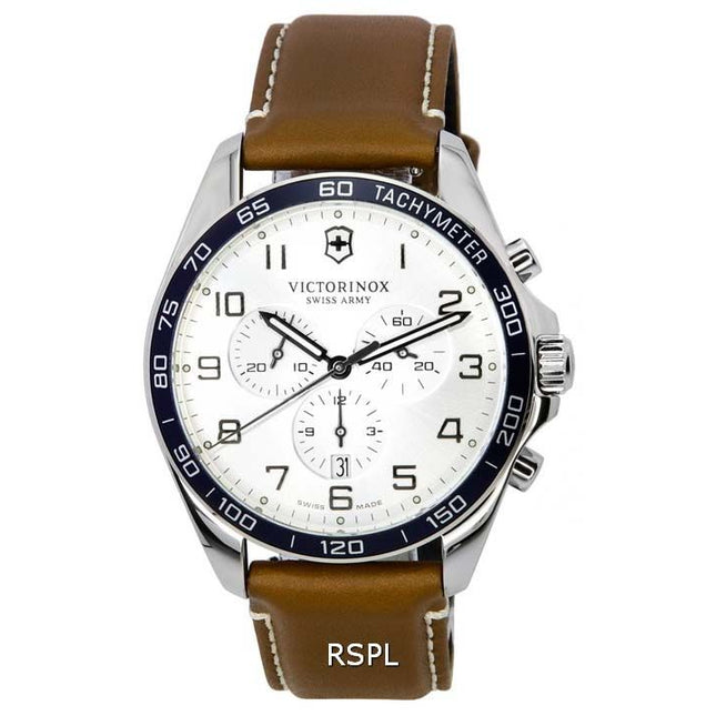 Victorinox FieldForce Classic Chronograph Silver Dial Quartz 241900 100M Men's Watch