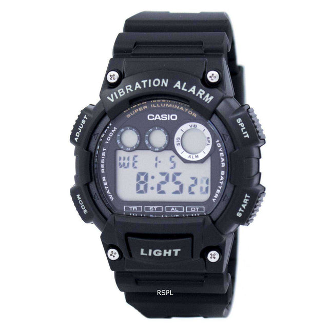Casio Digital Illuminator W-735H-1AVDF W-735H-1AV Mens Watch