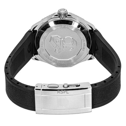 Tag Heuer Aquaracer Rubber Strap Black Dial Automatic Diver's WBP5110.FT6257 300M Men's Watch