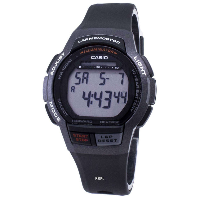 Casio Youth WS-1000H-1AV WS1000H-1AV Illuminator Digital Men's Watch