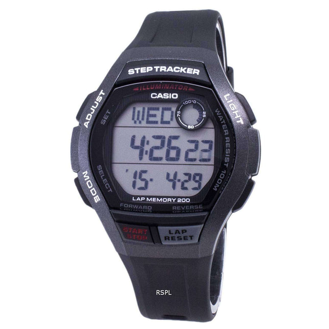 Casio Youth WS-2000H-1AV WS2000H-1AV Illuminator Digital Men's Watch