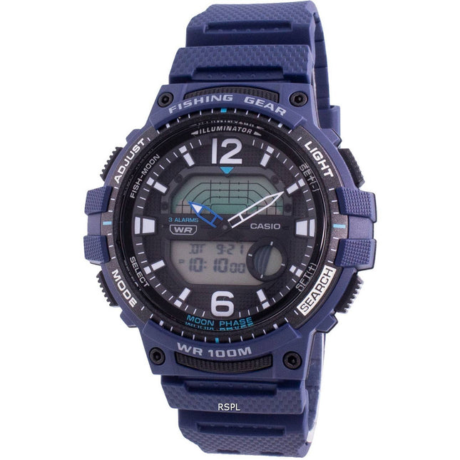 Casio Youth WSC-1250H-2AV Quartz Moon Phase Men's Watch