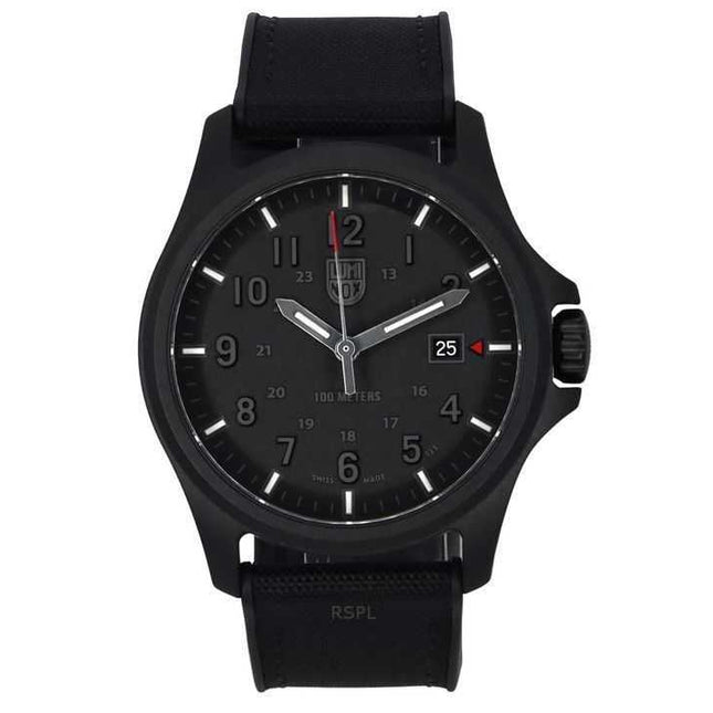 Luminox Atacama Field Urban Adventure Rubber Strap Black Dial Quartz XL.1961 100M Men's Watch