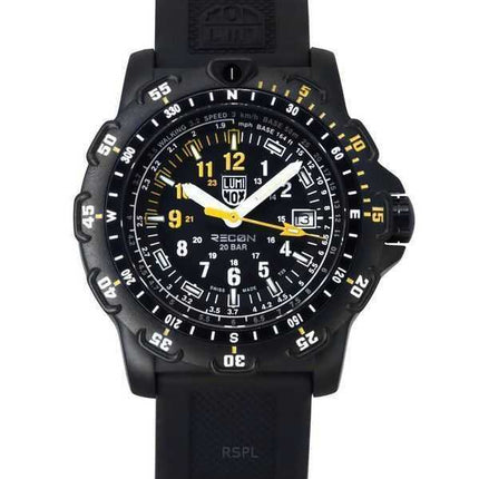 Luminox RECON Point Man Heritage Rubber And Nylon Strap Black Dial Quartz XL.8825.H.SET 100M Men's Watch