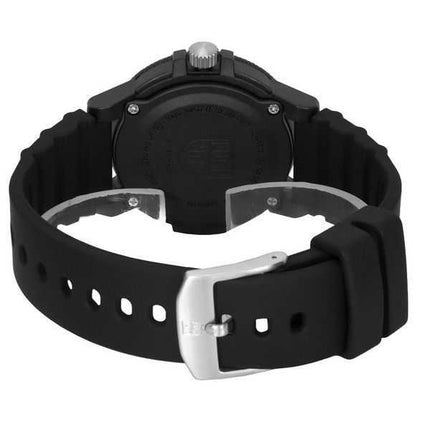 Luminox Leatherback Sea Turtle Silicone Strap Black Dial Quartz XS.0301.L 100M Mens Watch
