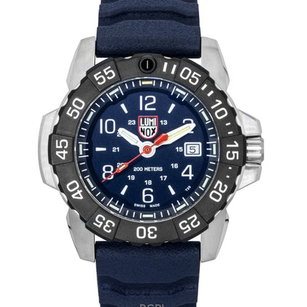 Luminox Navy Seal Rubber Strap Blue Dial Quartz Diver's XS.3253.CB 200M Men's Watch